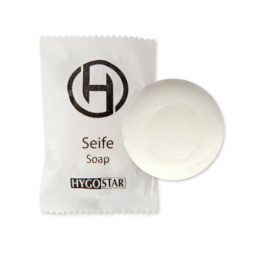 Hygostar - Handseife - rund, weiß, 20g