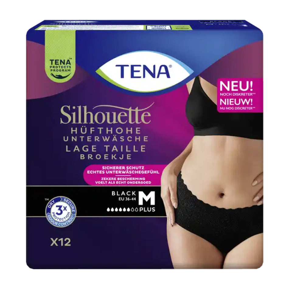 TENA - Silhouette Plus Black