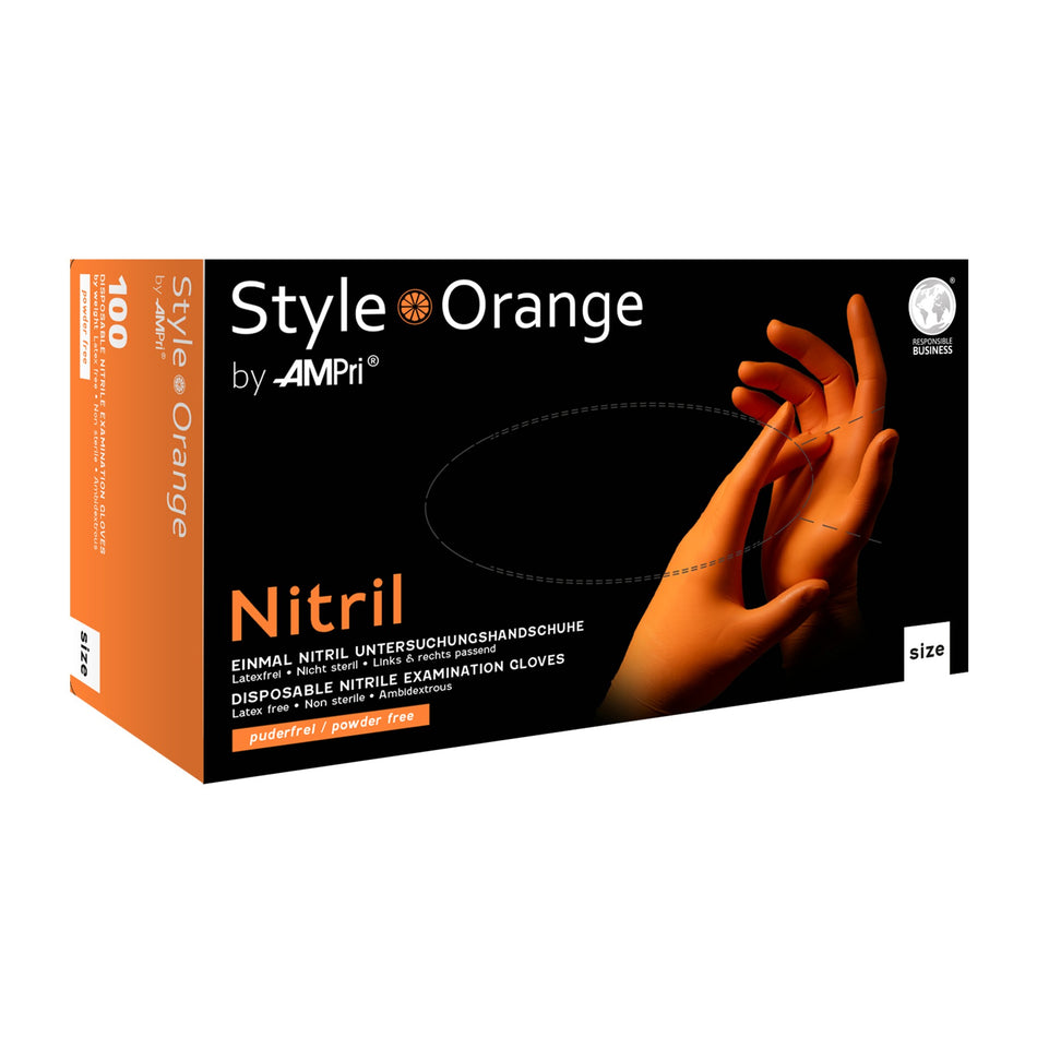 Style Orange - Nitril-Untersuchungshandschuh