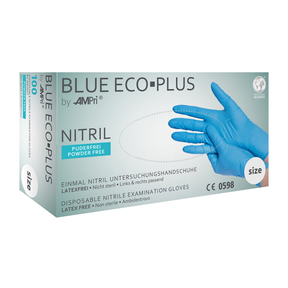Blue Eco-Plus - Nitril-Untersuchungshandschuh