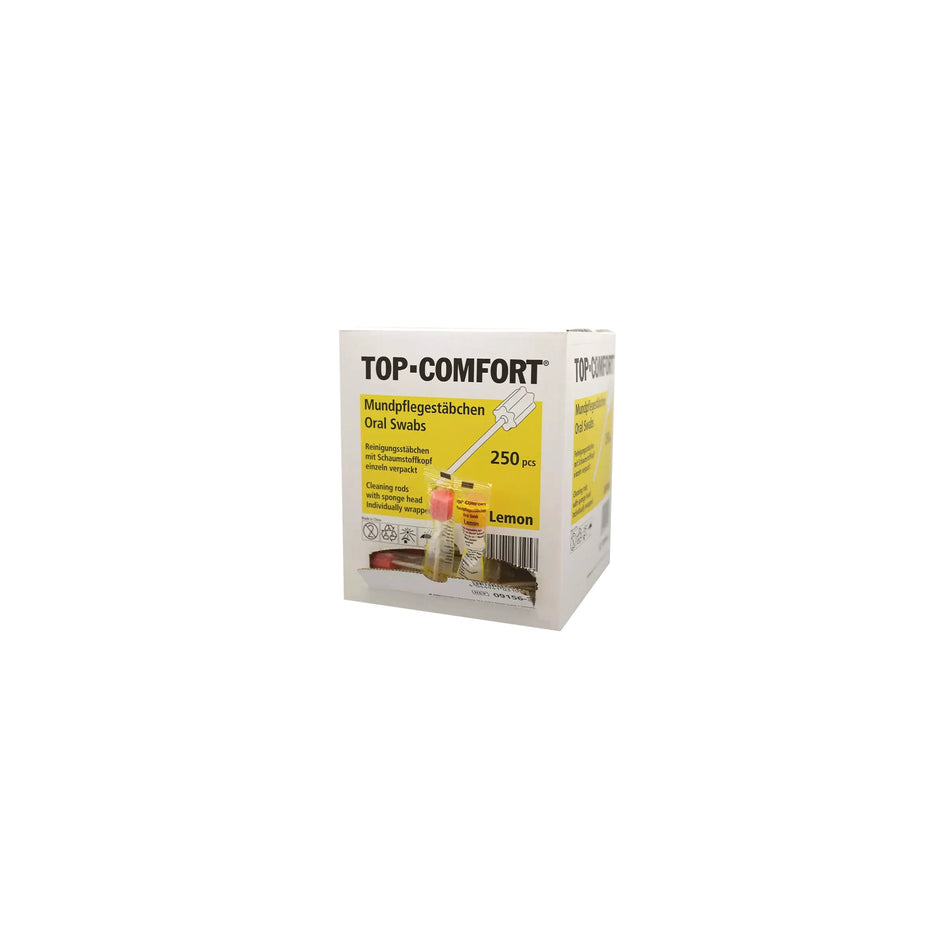 Top-Comfort - Mundpflegestäbchen Lemon - 250 Stk.