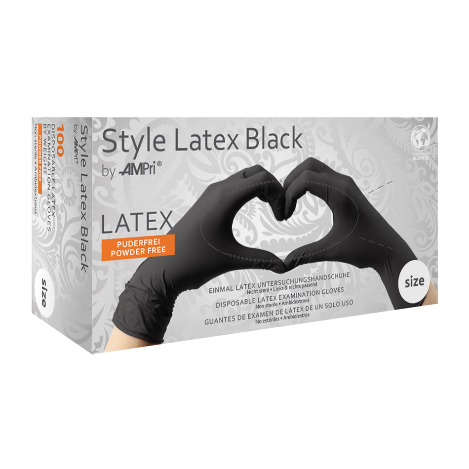 Style Latex Black - Latex-Untersuchungshandschuh