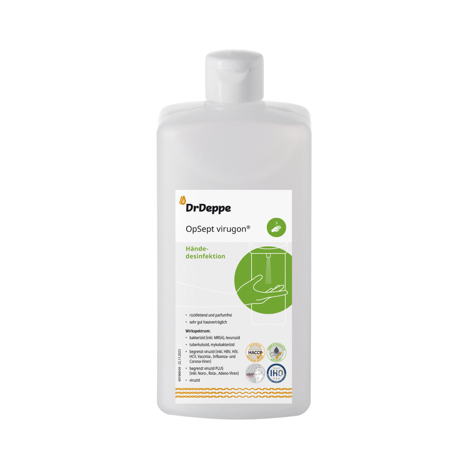 DrDeppe - OpSept virugon® - alkoholhaltiges Händedesinfektionsmittel - 500 ml
