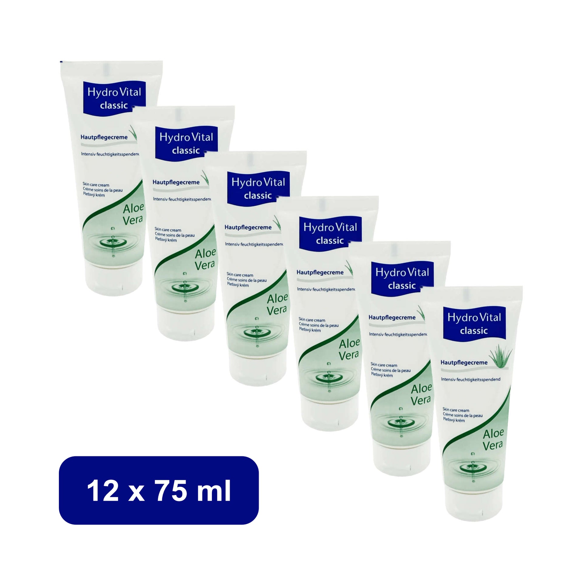 HydroVital Classic Hautpflegecreme Aloe Vera – Feuchtigkeit – 75 ml –  Senocare