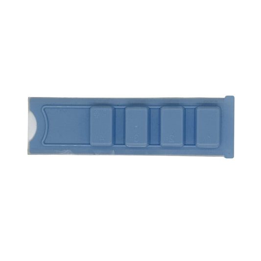 Med-Comfort - Medikamentendispenser - Tagesbehälter - blau - 10Stk.