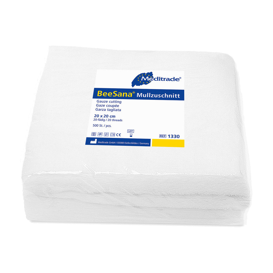 Meditrade BeeSana Mullzuschnitt 20 x 20 cm - 500 Stk.