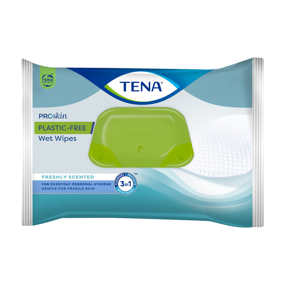TENA ProSkin Plastic-Free Wet Wipes - Feuchttuch