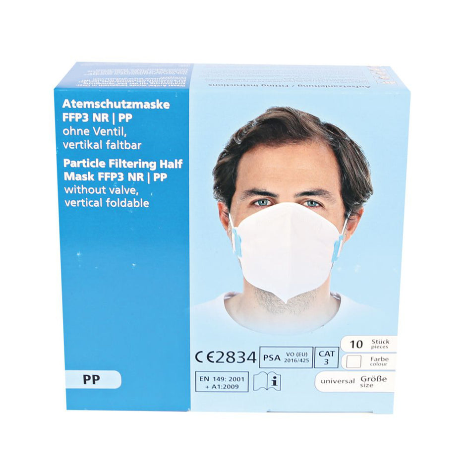 Atemschutzmasken FFP3 - vertikal faltbar mit Kopfschlaufe