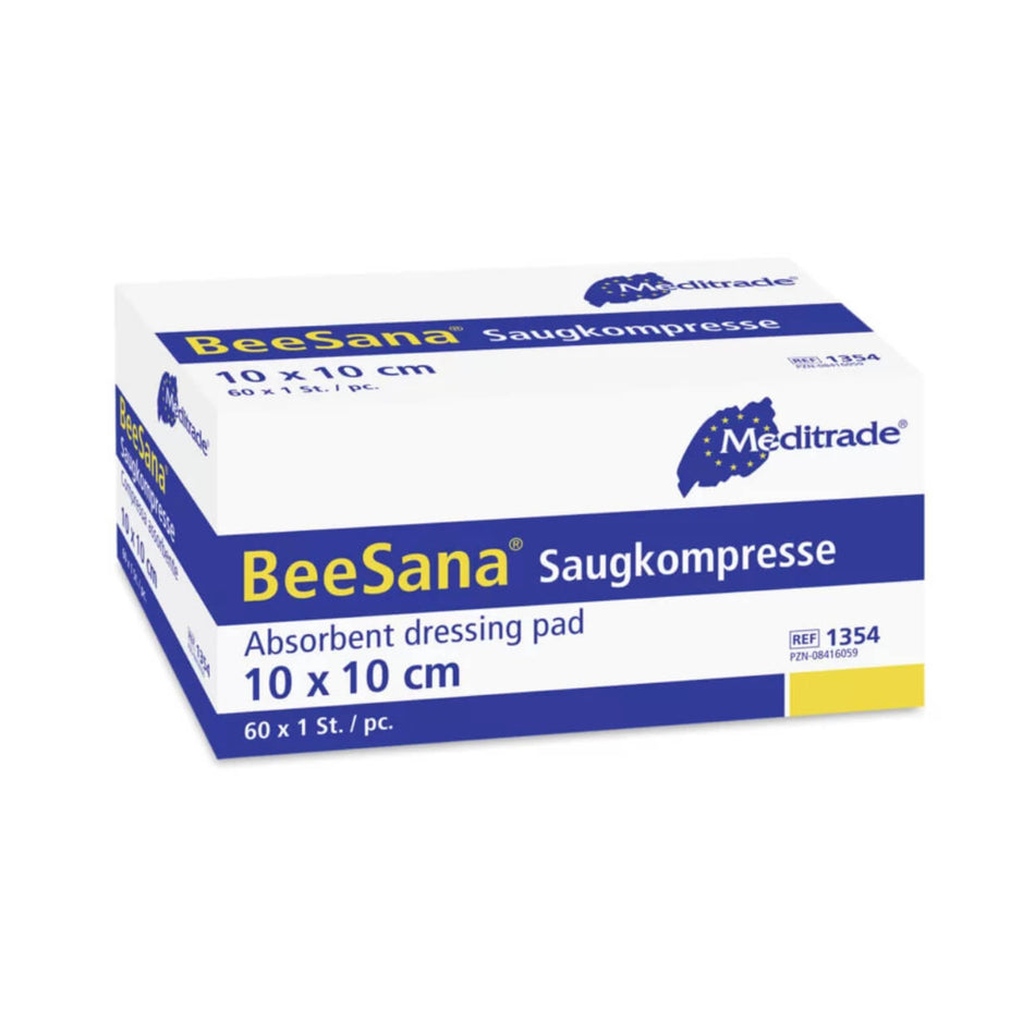 Meditrade BeeSana®- Saugkompresse - unsteril- 25 Stück