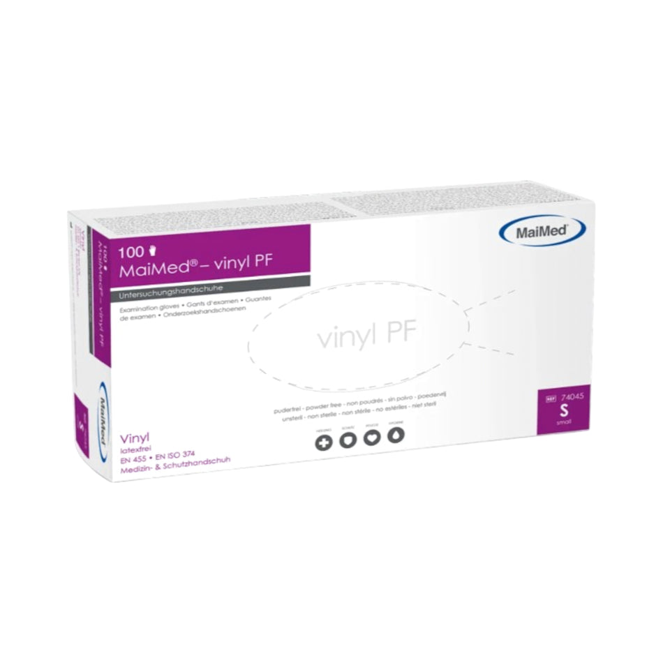 MaiMed Vinyl-Einmalhandschuhe puderfrei – latexfrei, DEHP-frei